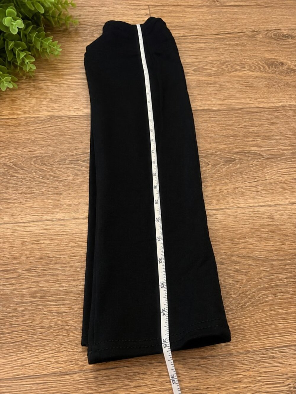 Slim Factor by Investments Black High Rise Full Length Leggings Women's Medium - Picture 5 of 5